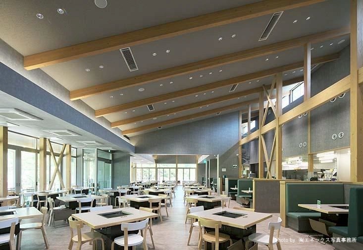 ホウライ㈱千本松牧場　レストラン棟・売店棟　新築工事施工写真