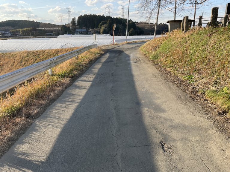 市道佐久山小川線舗装修繕工事①イメージ