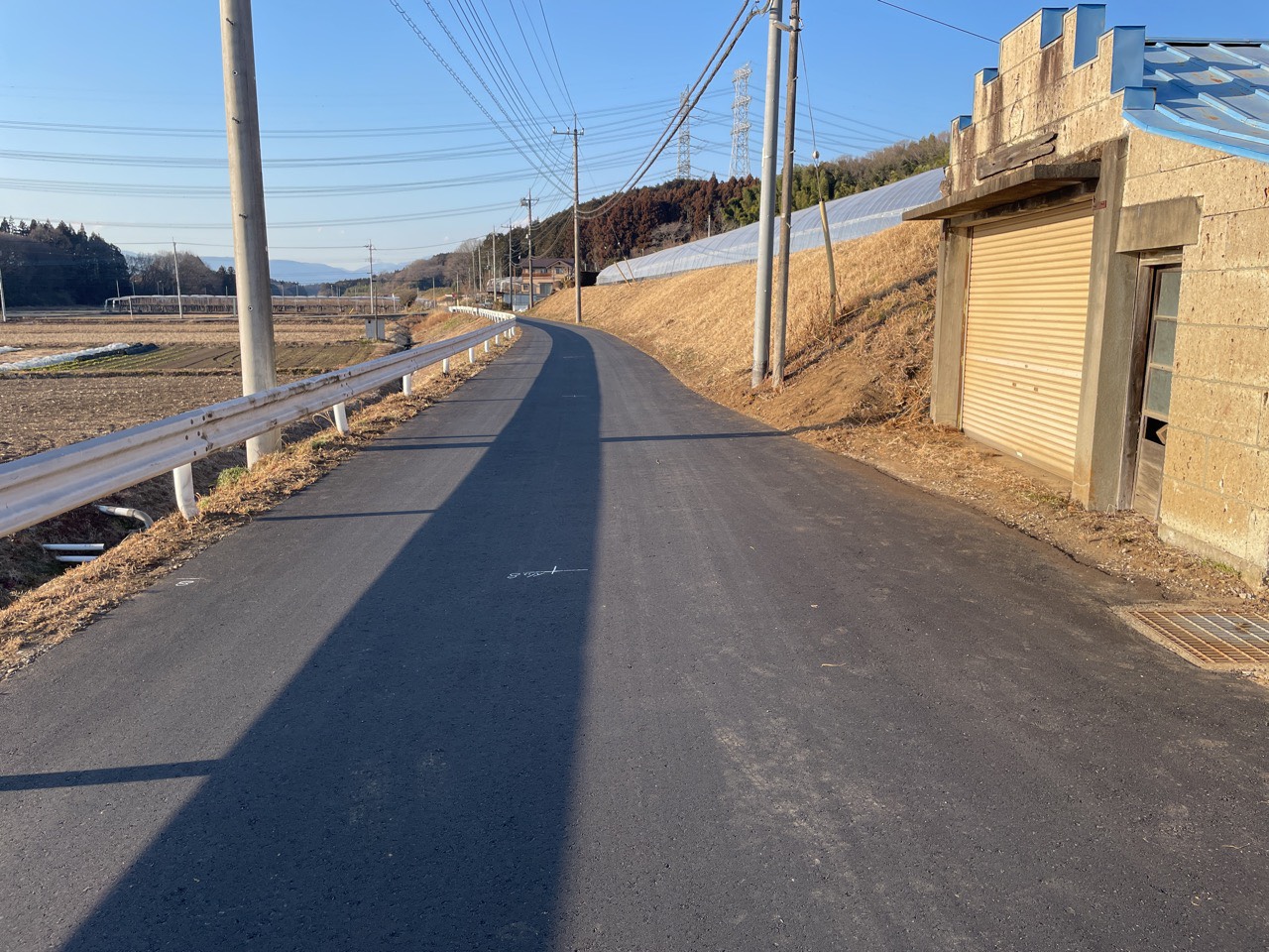 市道佐久山小川線舗装修繕工事施工写真