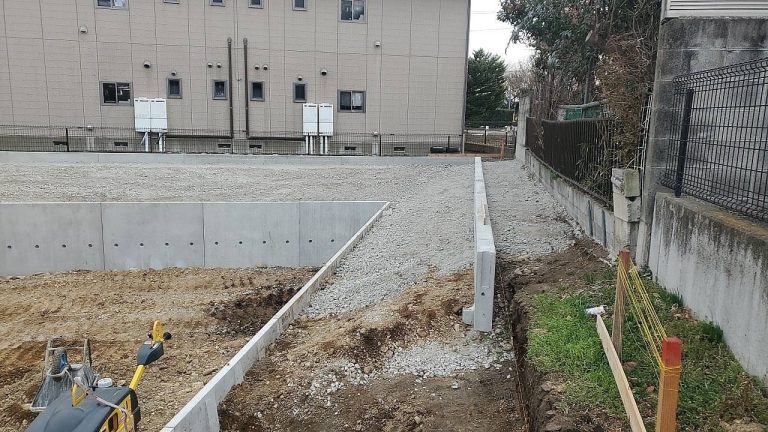 那須塩原市下永田８丁目 新規宅地造成工事③イメージ