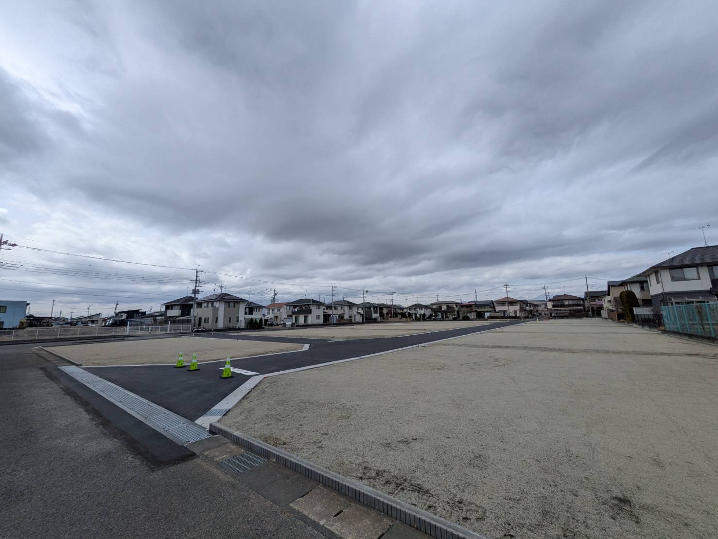 大田原市美原2丁目新規宅地造成施工写真