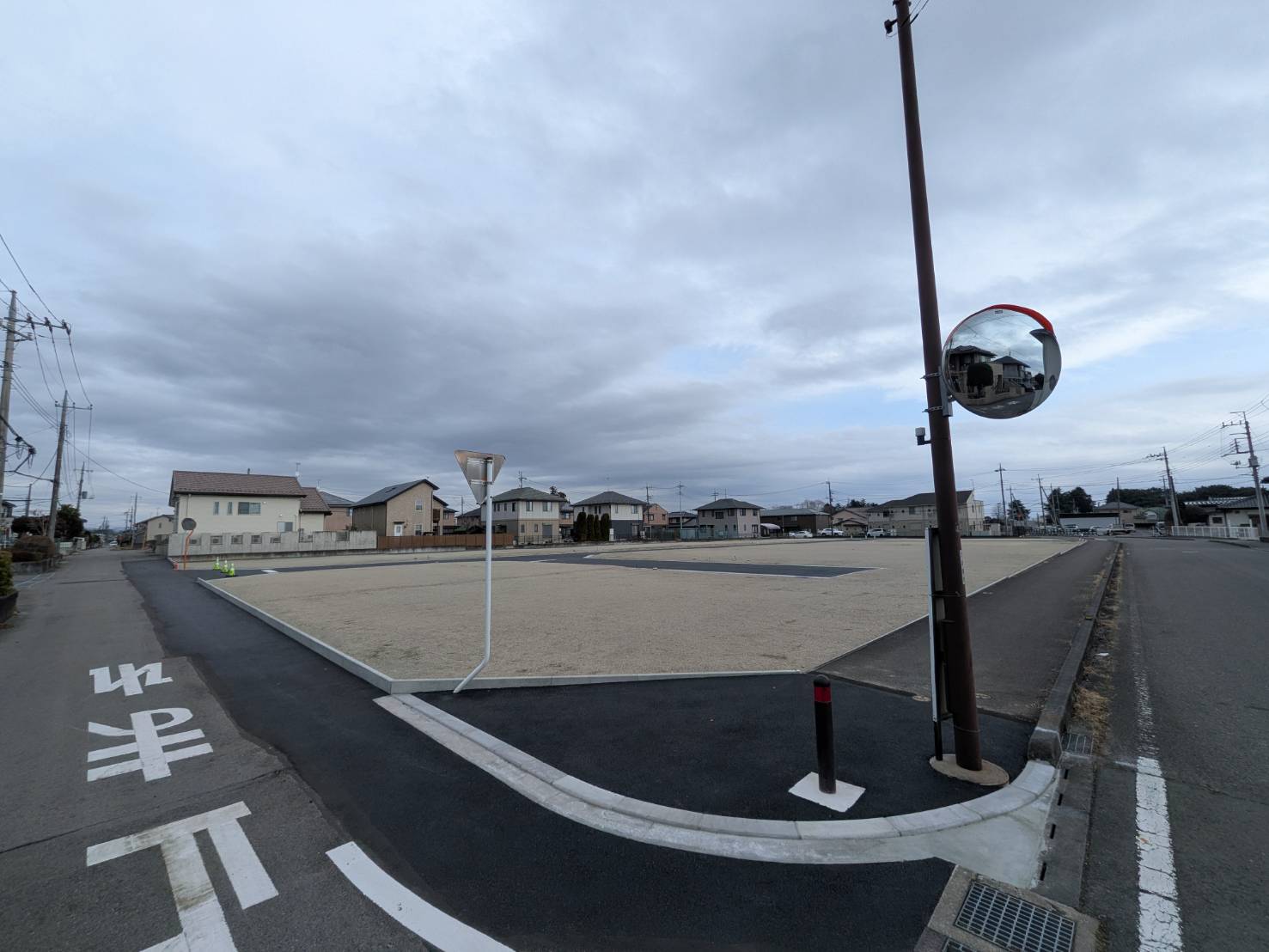 大田原市美原2丁目新規宅地造成施工写真