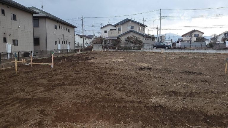 那須塩原市下永田８丁目 新規宅地造成工事①イメージ