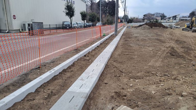 有限会社久留生倉庫様 造成工事⑥イメージ