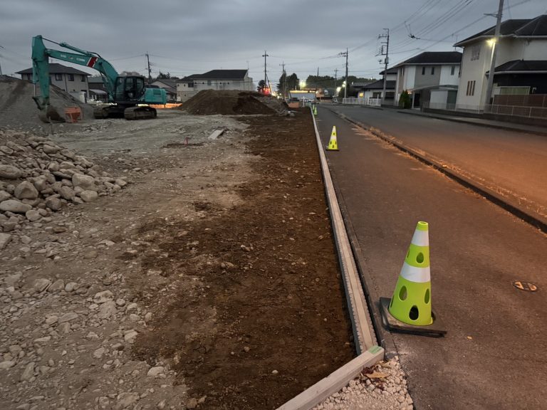 大田原市美原2丁目造成工事②イメージ