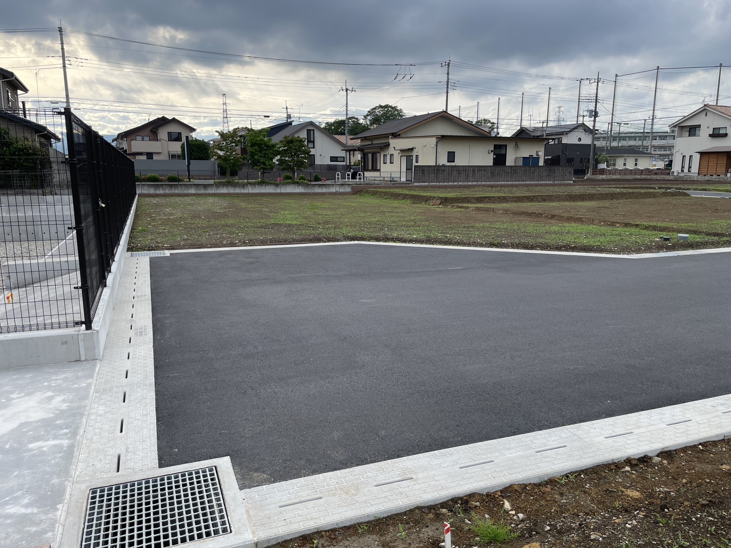 那須塩原市下永田８丁目 新規宅地造成工事施工写真