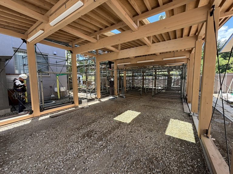 千本松牧場 大屋根新築工事(売店側)⑥イメージ